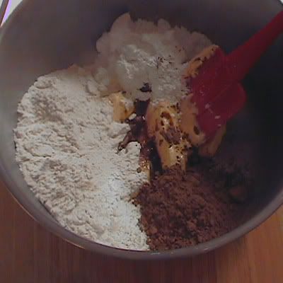 polvorones de chocolate