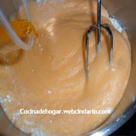torta de refresco de naranja baja en calorías