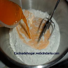 cómo hacer torta de refresco de naranja