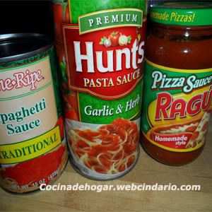 ingredientes para pizza