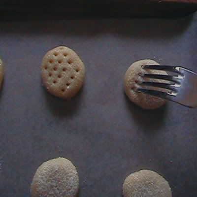 sandwich de galletas de almendra