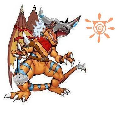 Geogreymon Vs Greymon