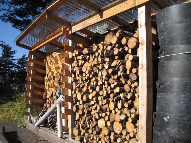 Wood Drying Shed for Firewood