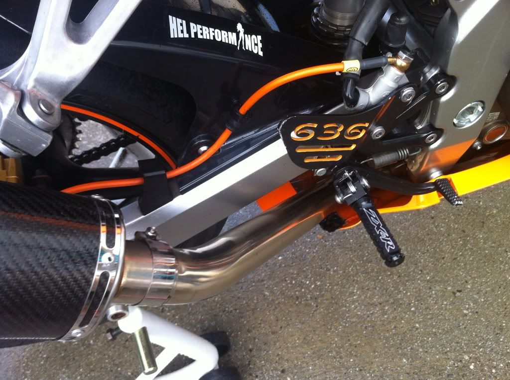 09+ Braided Brake Lines Kawasaki Ninja ZX6R Forum