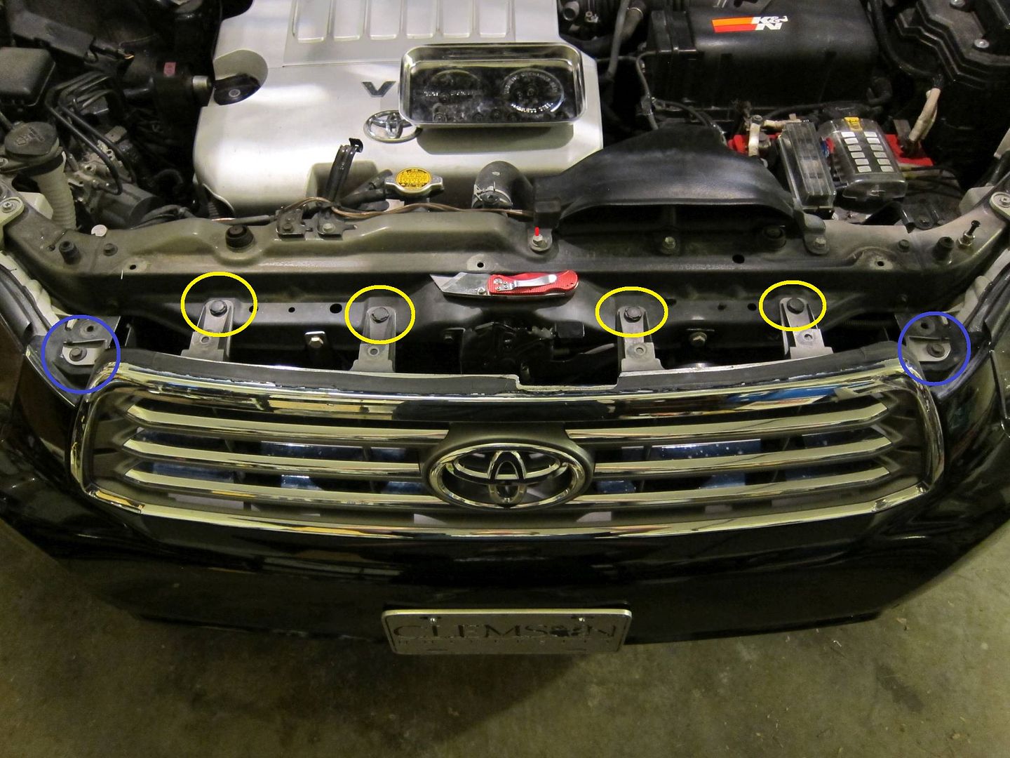 2011 prius headlight assembly removal