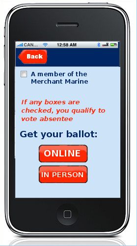 absentee ballot