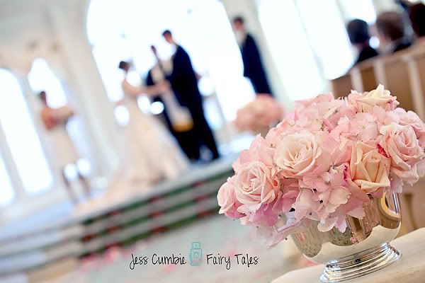 Disney Wedding,Disney's Wedding Pavilion,Disney's Grand Floridian,Disney Bride,Spring Wedding,pink flowers,classic wedding,lace wedding dress