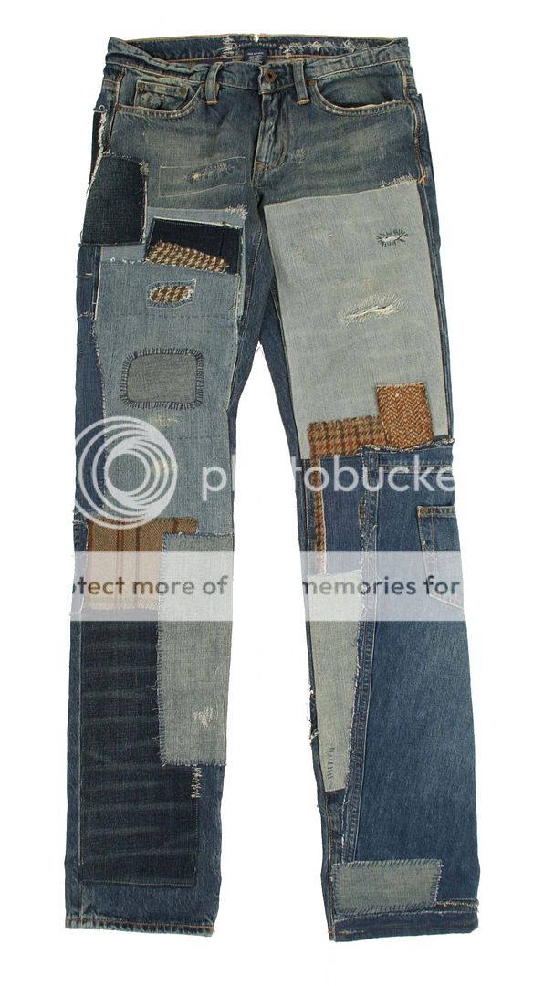 Polo Ralph Lauren Vintage Patchwork Jeans 26 New $698  