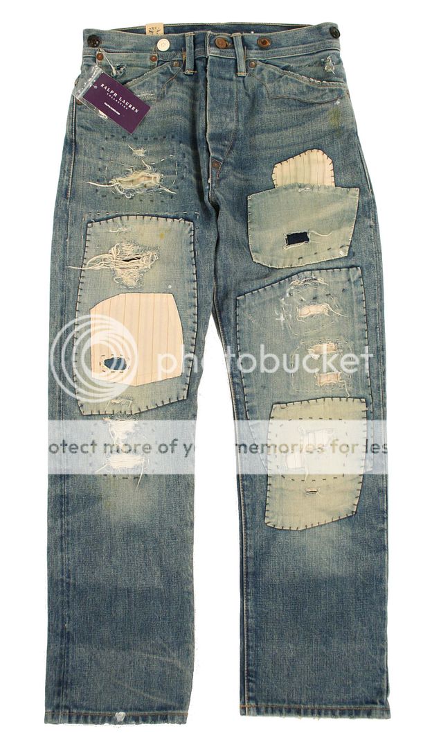 Ralph Lauren RRL Buckleback Selvedge Jeans 30 New $1098  