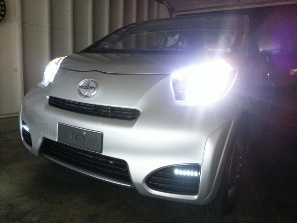 My Wife's IQ LED Headlights | Scion IQ Forums