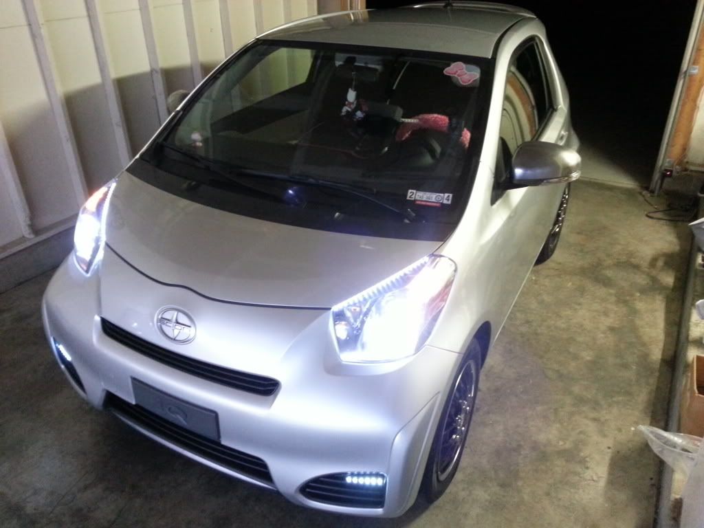 My Wife's IQ LED Headlights | Scion IQ Forums