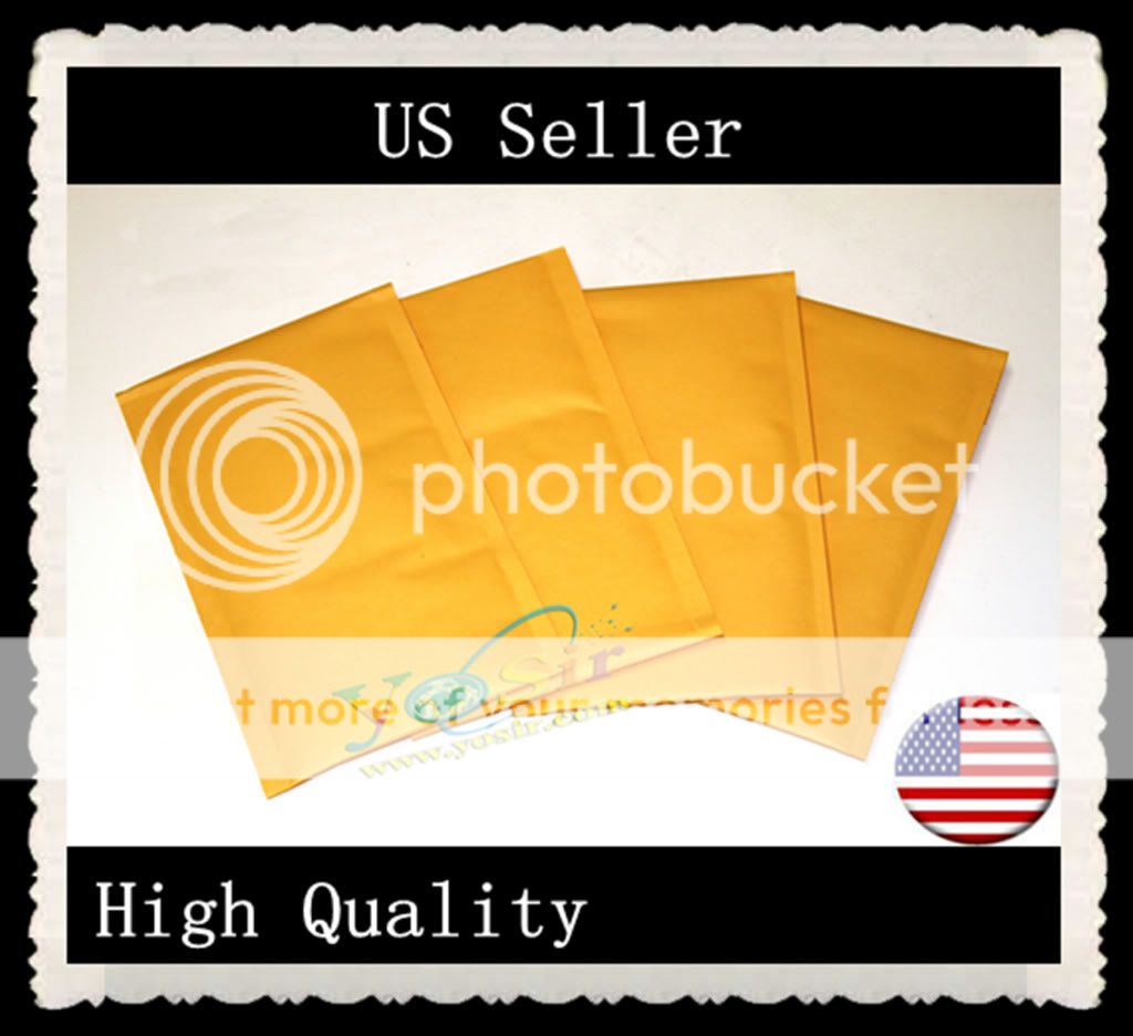 500 #0 6x10 KRAFT BUBBLE Wrap Sealed Air MAILERS PADDED ENVELOPE 