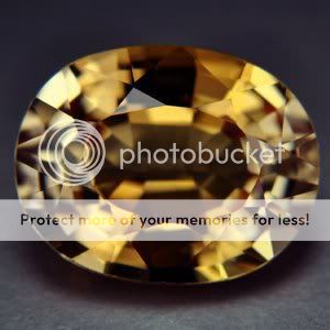 60ct.EXCELLENT YELLOW GOLD SAPPHIRE OVAL LOOSE GEM  