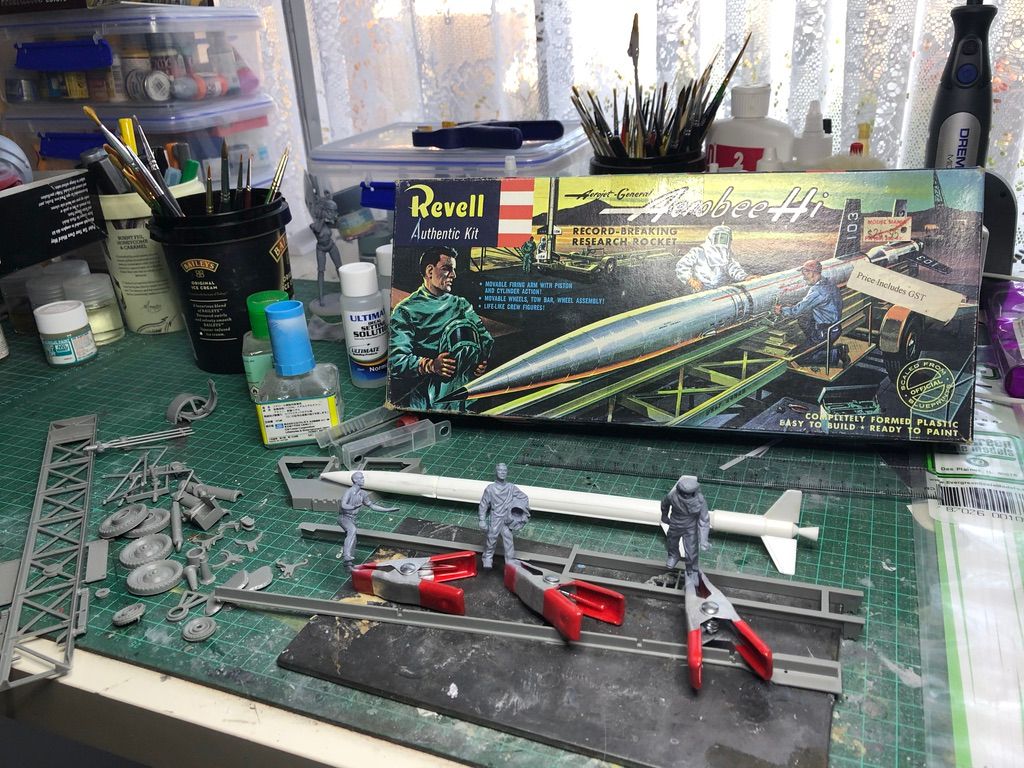 1950's Revell Aerobee Hi Research Rocket - International Scale Modeller