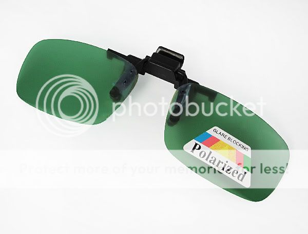 Polarized Night Vision Clip On Driving Glasses NEW  