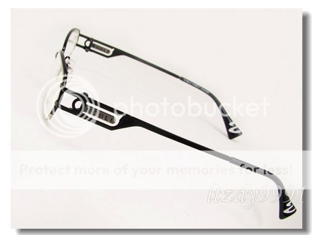 Black Metal Optical EYEGLASS FRAME Eyewear H88123D NEW  