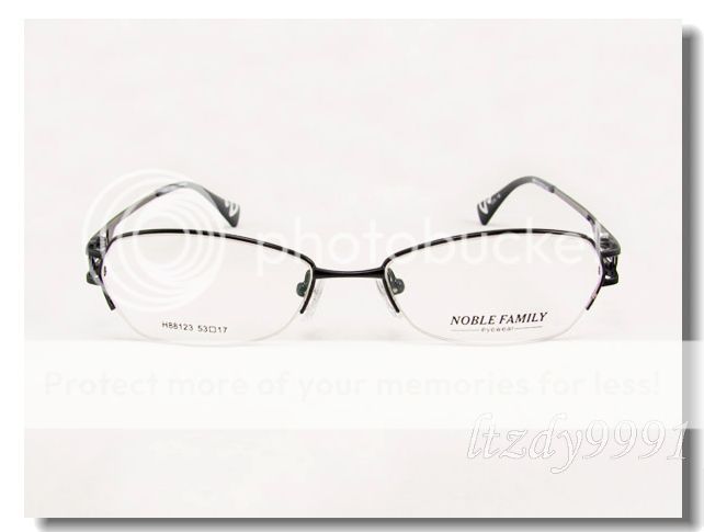 Black Metal Optical EYEGLASS FRAME Eyewear H88123D NEW  