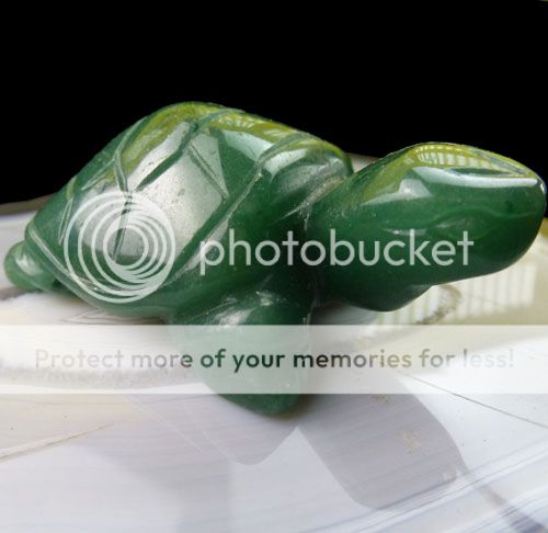 Carved Green Aventurine Tortoise figurine A0029664  