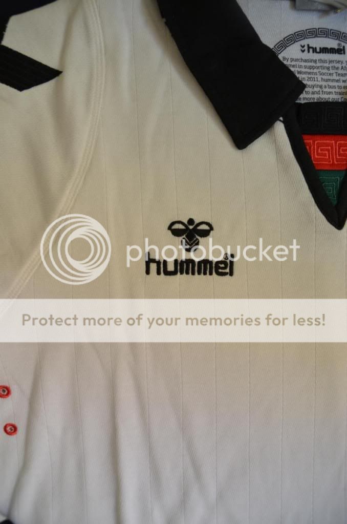 NEW AFGHANISTAN HUMMEL 2011 L/S HOME SHIRT  